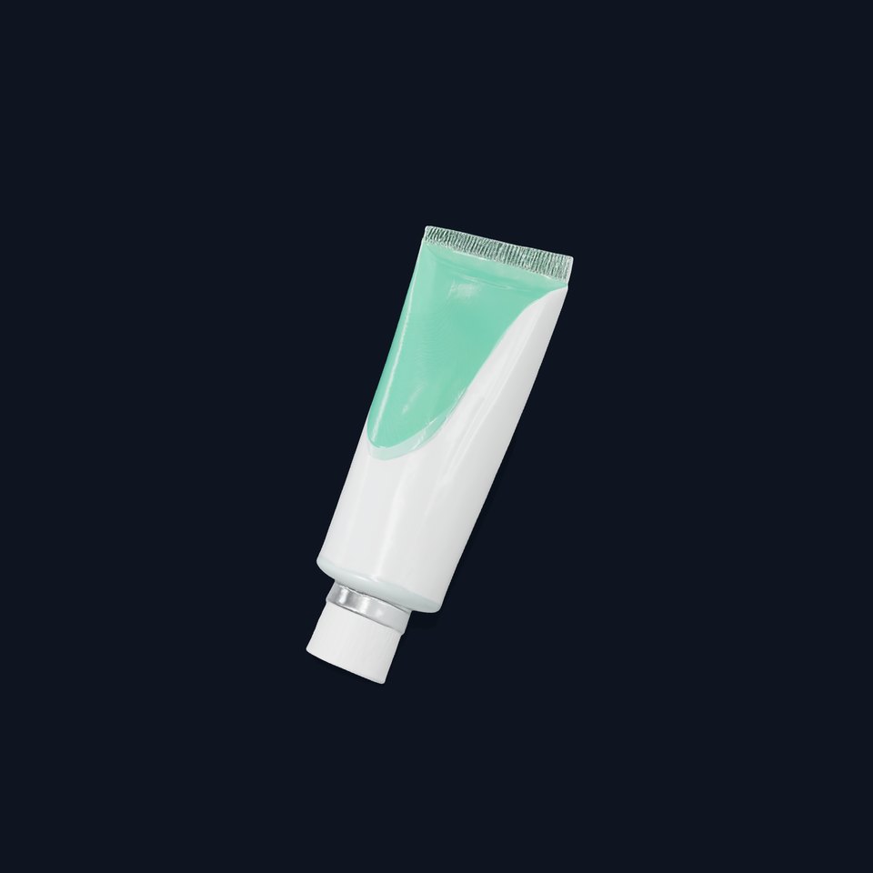 Toothpaste Tube D Model Pack